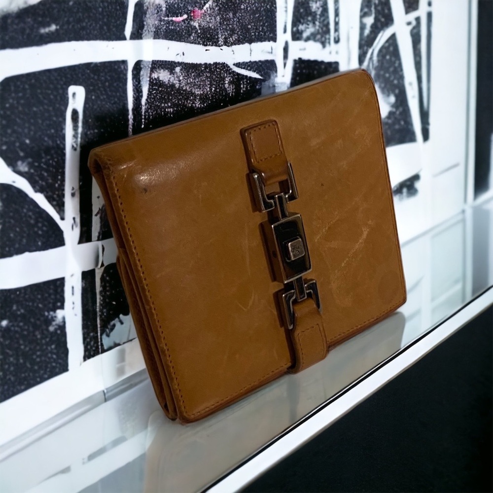 Gucci wallet “Jackie” in tan leather